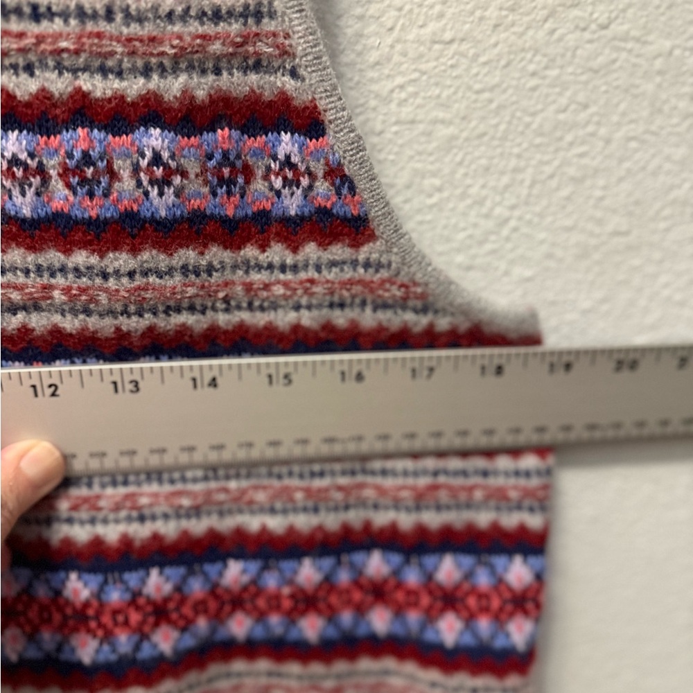 J. Crew Women's Fair Isle Sweater Vest - Picture 4 of 7